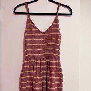 Wild Fable Pink and Purple Striped Romper